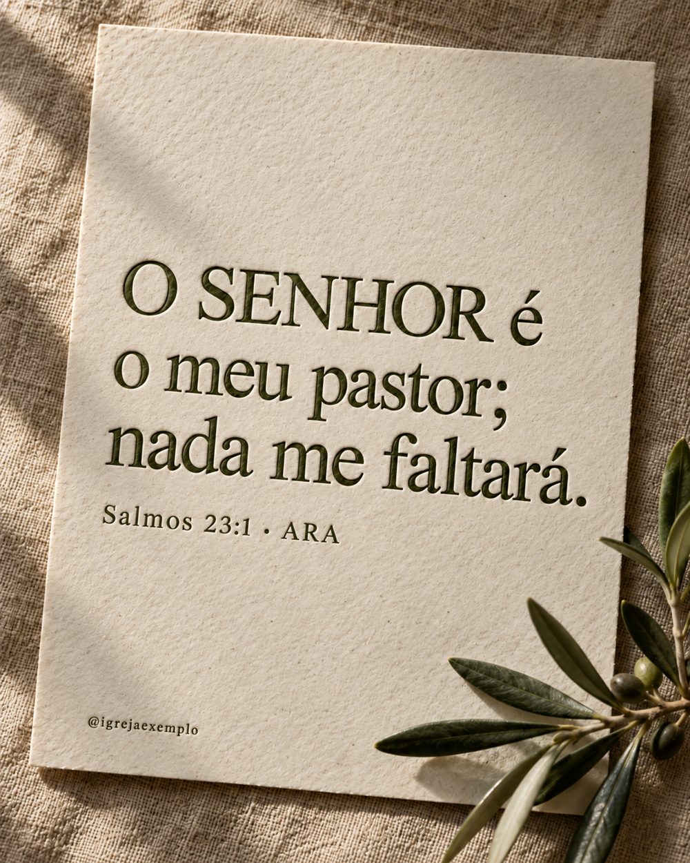 Resultado com o comando